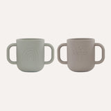 Dual-Tone Toddler Cups
