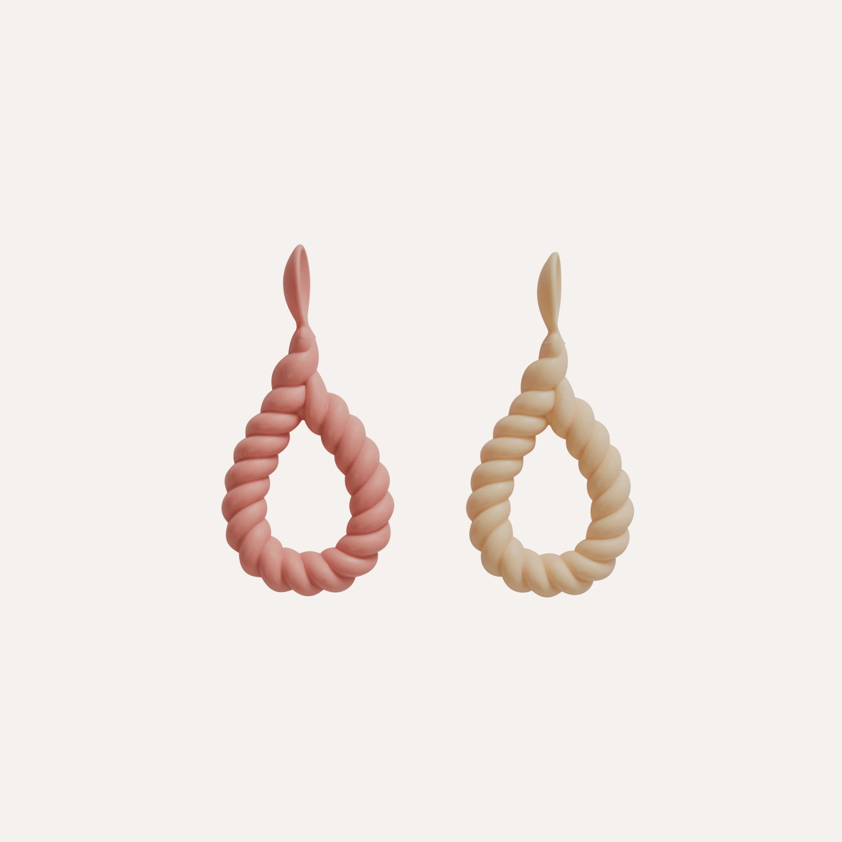 Twisted Teether Rings